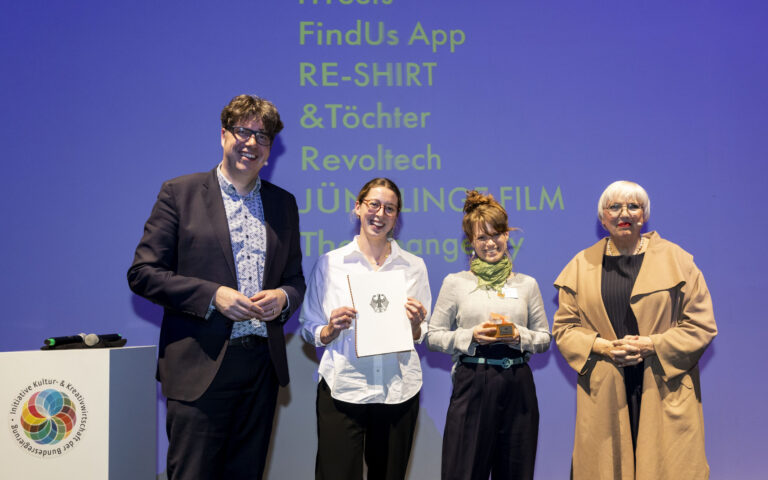 Titelverleihung Kultur- und Kreativpilot*innen