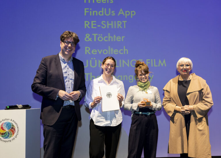 Titelverleihung Kultur- und Kreativpilot*innen